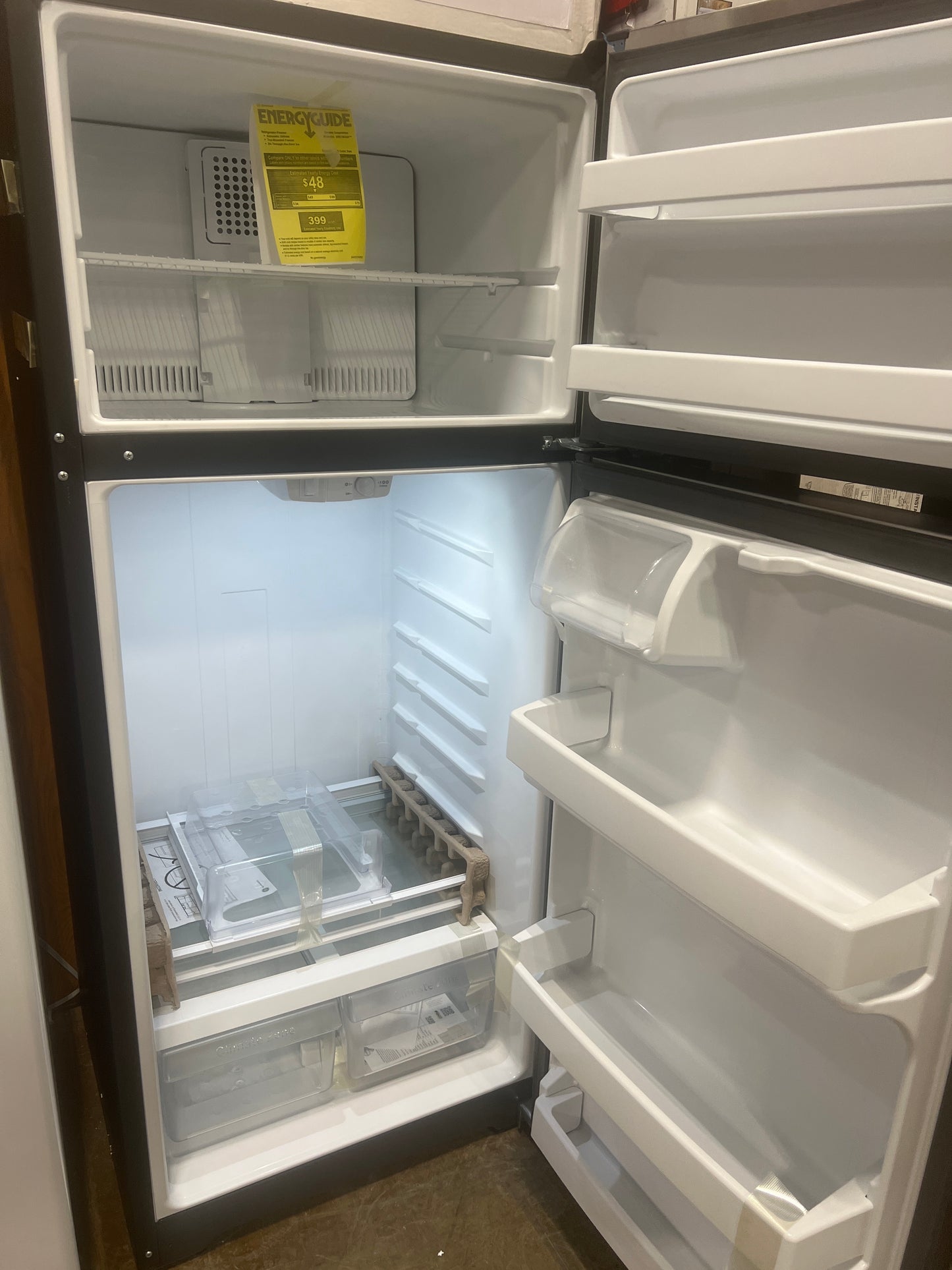 Crosley chrome over under refrigerator